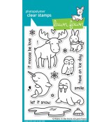 Lawn Fawn CRITTERS IN THE ARCTIC stamp set